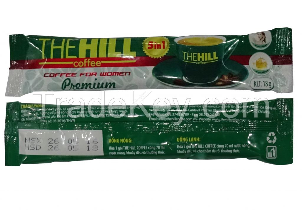 THE HILL INSTANT COFFEE FOR WOMEN BOX 270G (5 IN 1) (2)