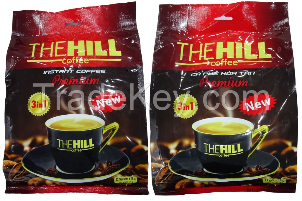 THE HILL INSTANT COFFEE BAG 396GR