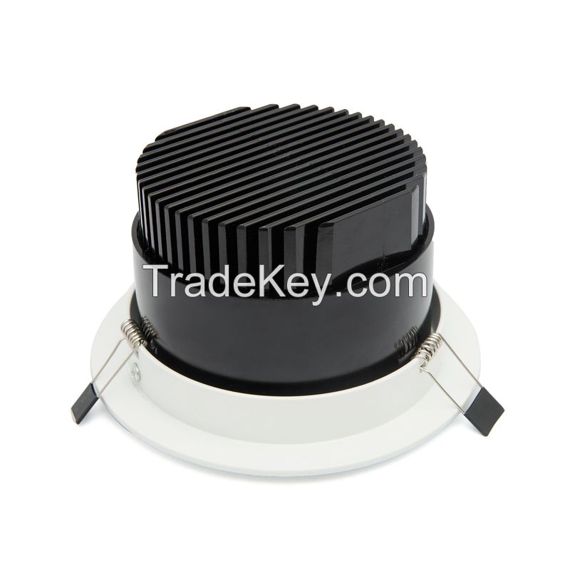 Epistar chip 3"/4"/6"/8" SMD/COB LED recessed downlight