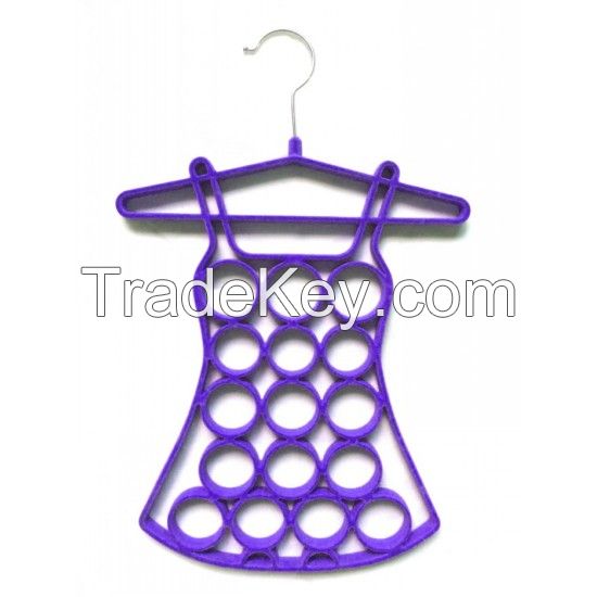 sell velvet dress shaped scarf holder