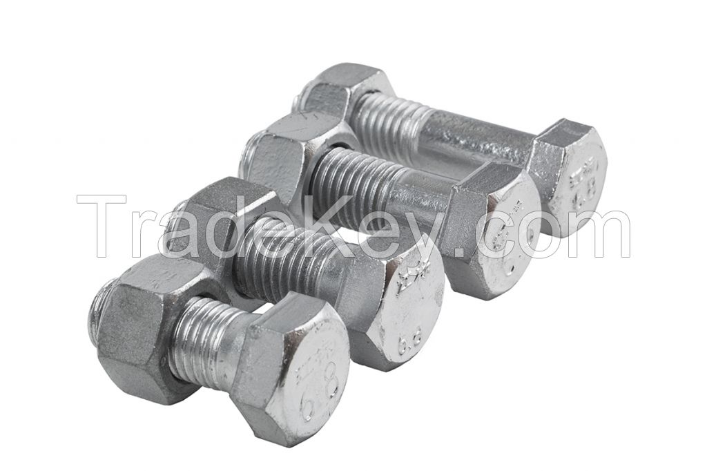 hot dip galvanized hex bolts