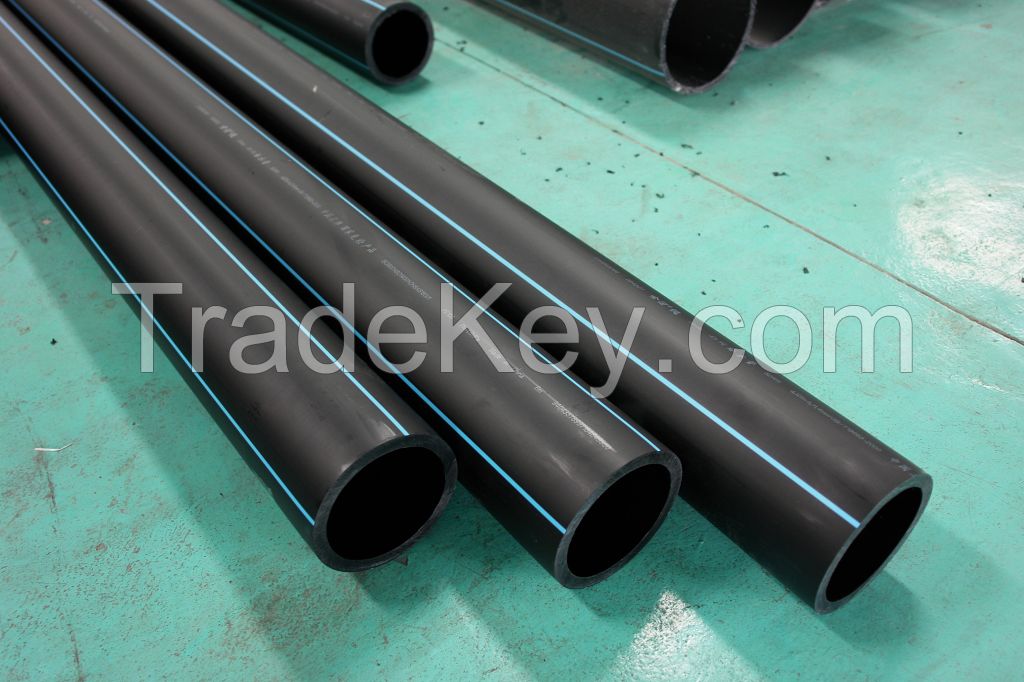 PE pipes, HDPE pipes, polyethylene pipes and fittings for water supply