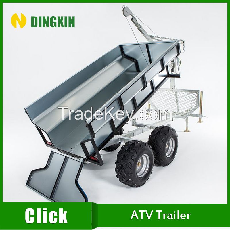 ATV trailer with Crane