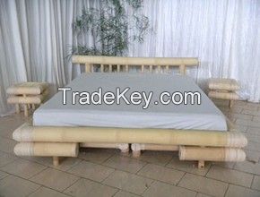 High Quality Knock Down Bamboo Bed