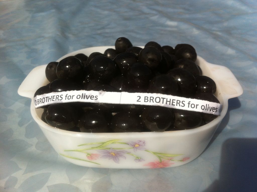 Ripe Oxidized Black Olives