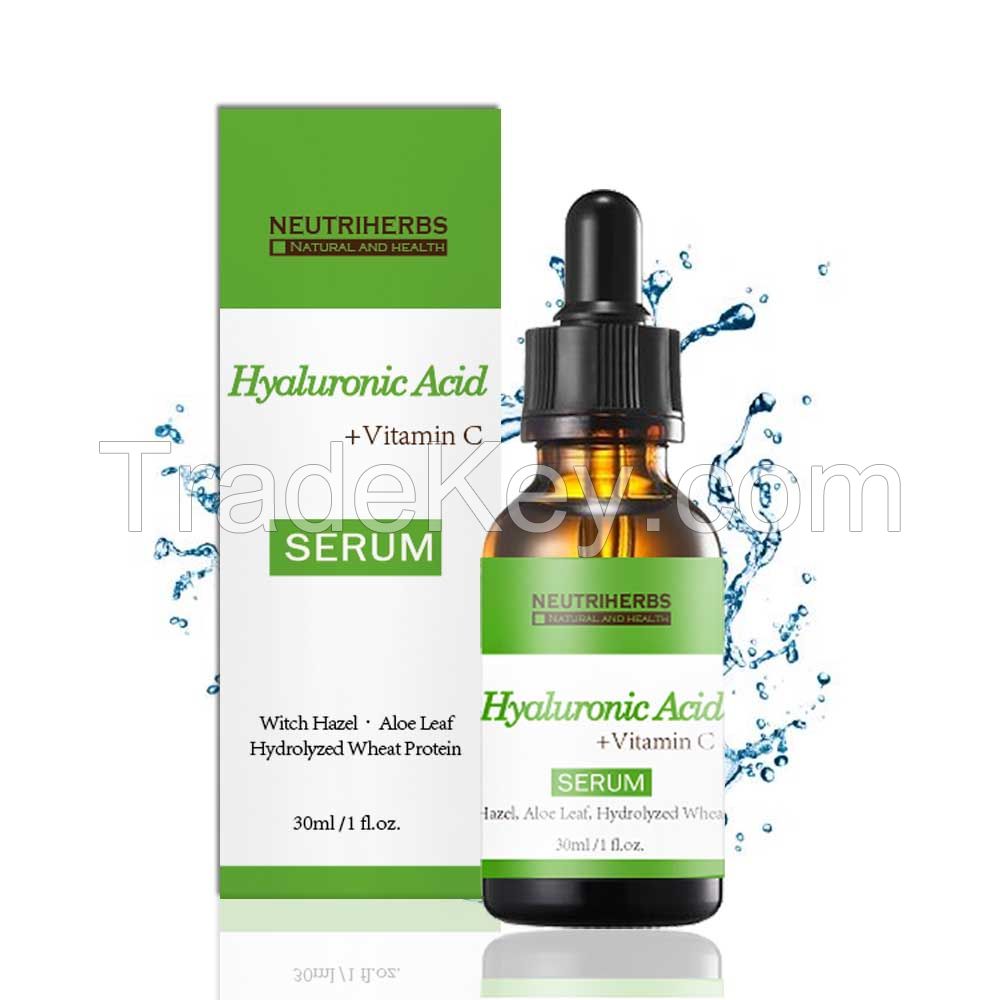 Natural 5% Anti Aging Moisturizing Hyaluronic Acid Serum with Vitamin C 