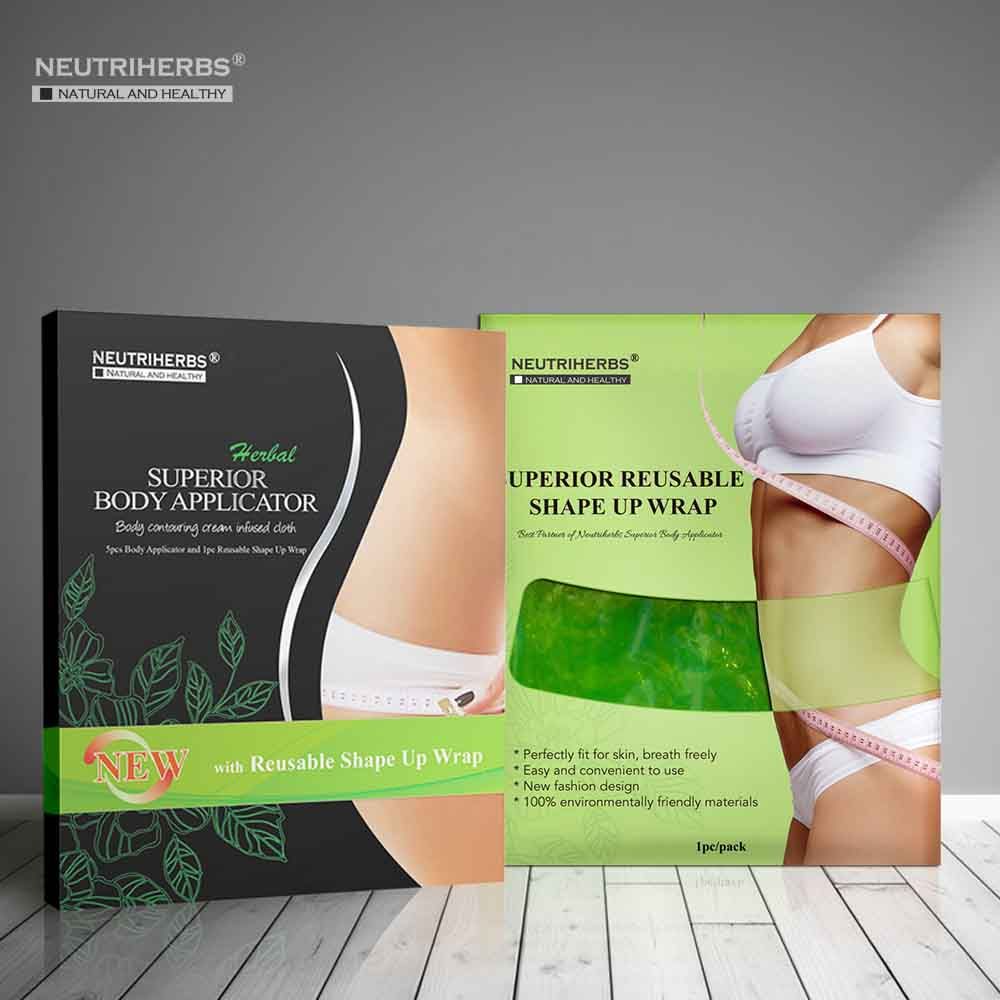 Natural Detox Slimming body wrap applicator for firming and toning