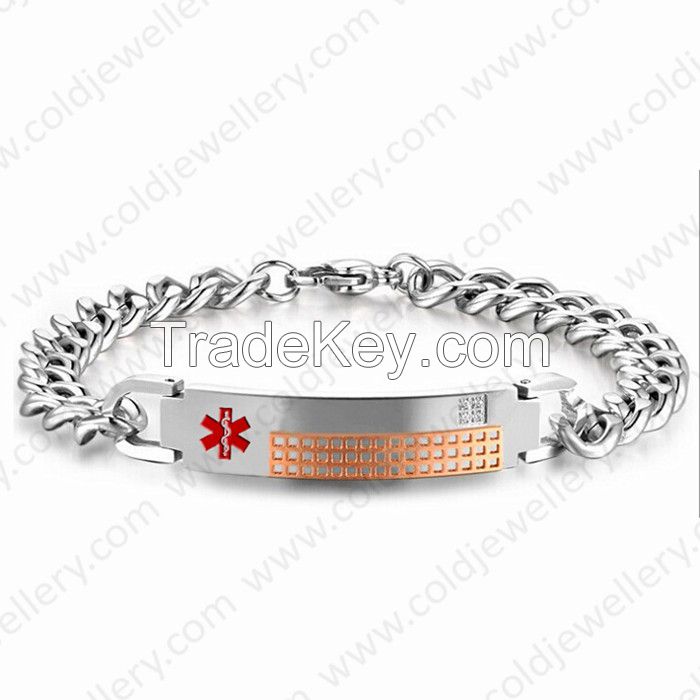 Medical alert bracelet