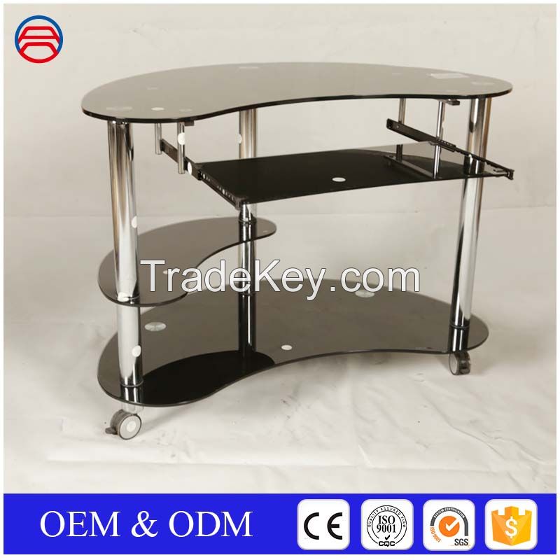 6mm 8mm 10mm 12mm black tempered glass for coffee table