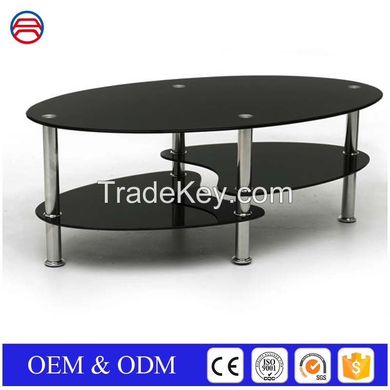 6mm 8mm 10mm 12mm black tempered glass for coffee table
