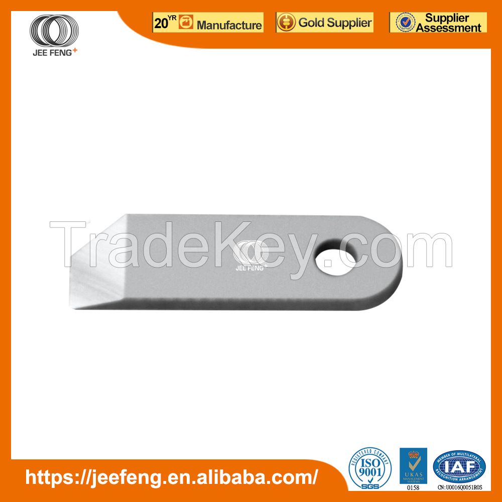 BHS corrugated tungsten carbide slitting blade