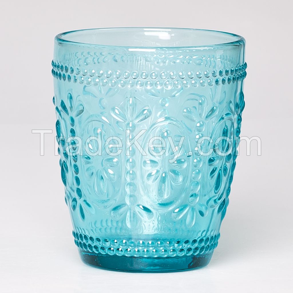 hot sale cheap clear crystal drinking glass tumbler glass cup DOF