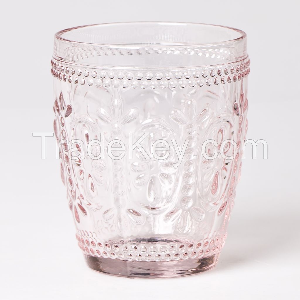 hot sale cheap clear crystal drinking glass tumbler glass cup DOF