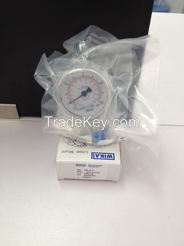 Wika Pressure temperature transmitter, measuring gauge meter