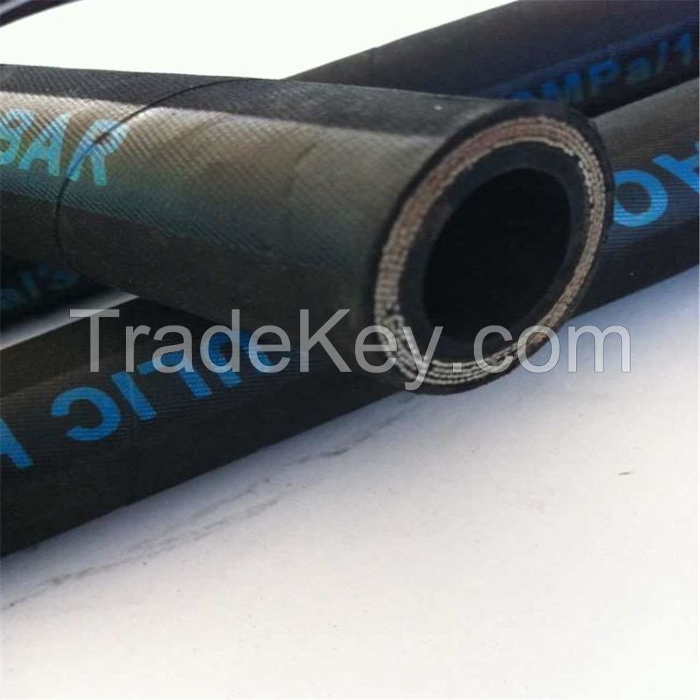 lowest price Rubber Hydraulic Hose/High Pressure Rubber Hose/Rubber Oil Hose