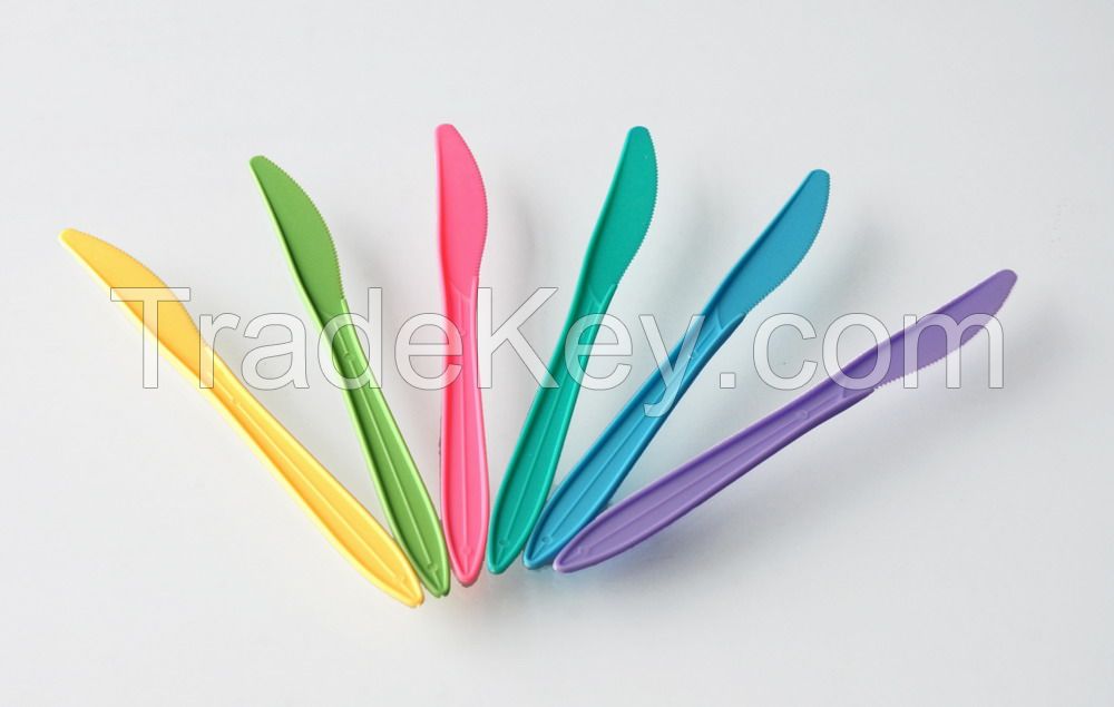 Disposable Pp Plastic Knife Bread Cake Dessert Knife