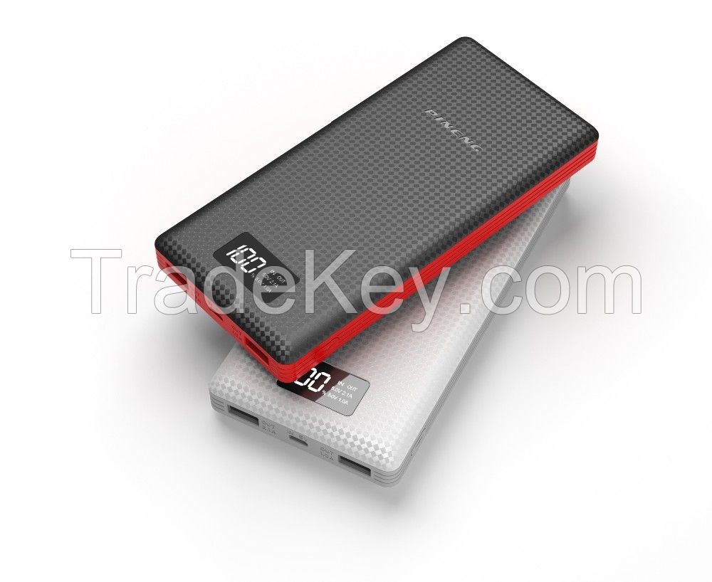 PINENG PN-969 Ultra Silm &amp;amp; High Capacity Power Bank 20000Mah