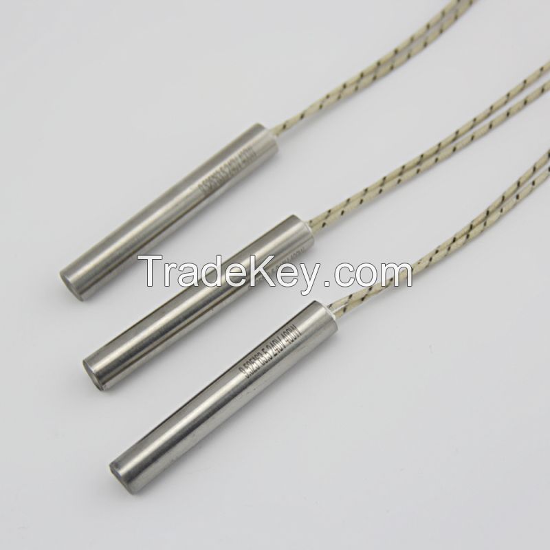 Stainless Steel external cartridge heater with thermocouple heating tube customized heating element stainless steel milk heaters