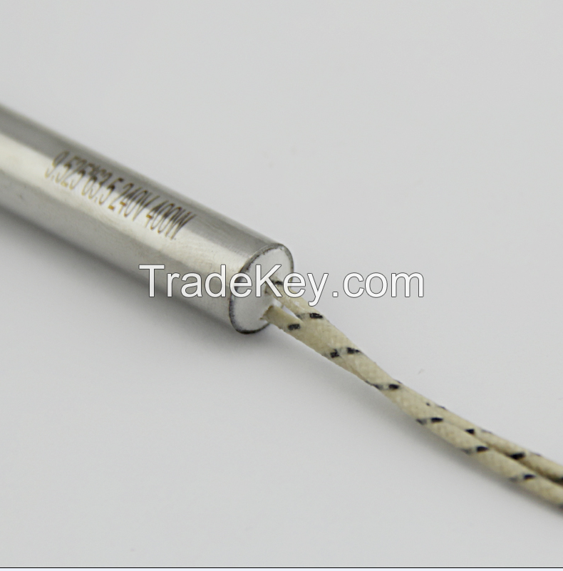 Stainless Steel external cartridge heater with thermocouple heating tube customized heating element stainless steel milk heaters