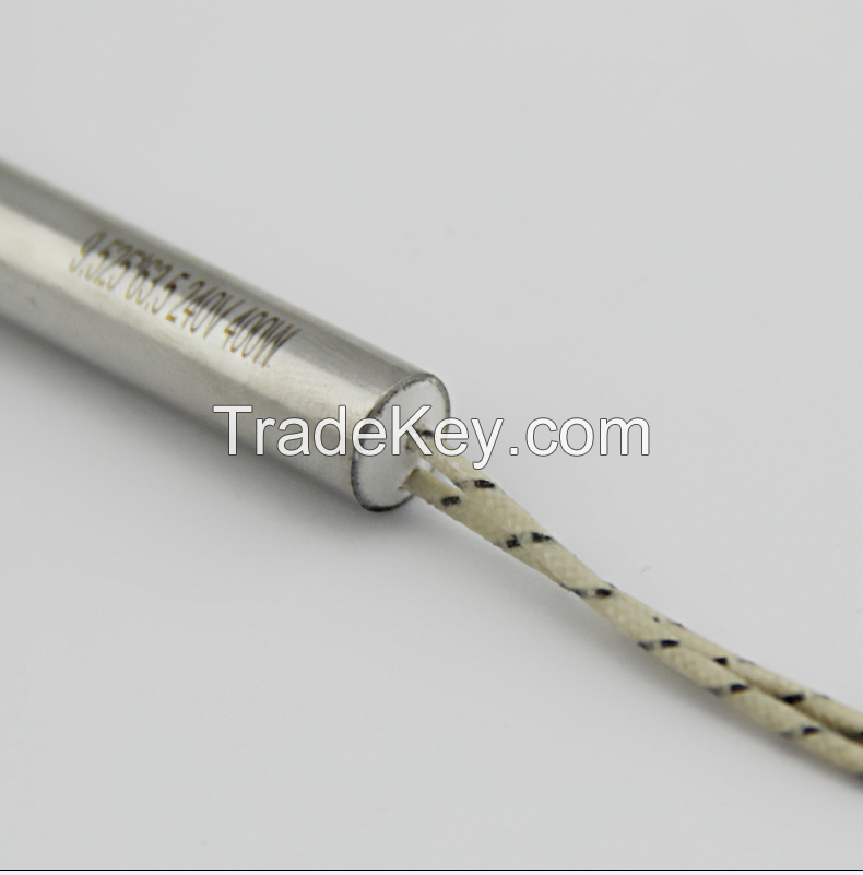 stainless stell micro cartridge heater with thermocouple