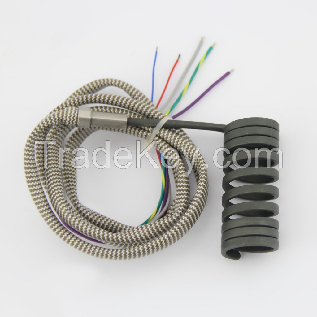 Mini Black Kelvar Sleeving Flat Coil Heater water immersion electric coil heater element