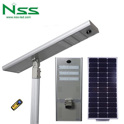 50W all in one integrated solar street light lamp