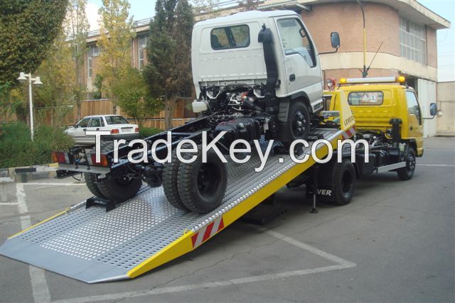 HIGH TONNAGE CAR RECOVERY SLIDING PLATFORM