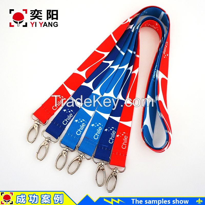 Custom Sublimation Promotional Polyester Lanyard