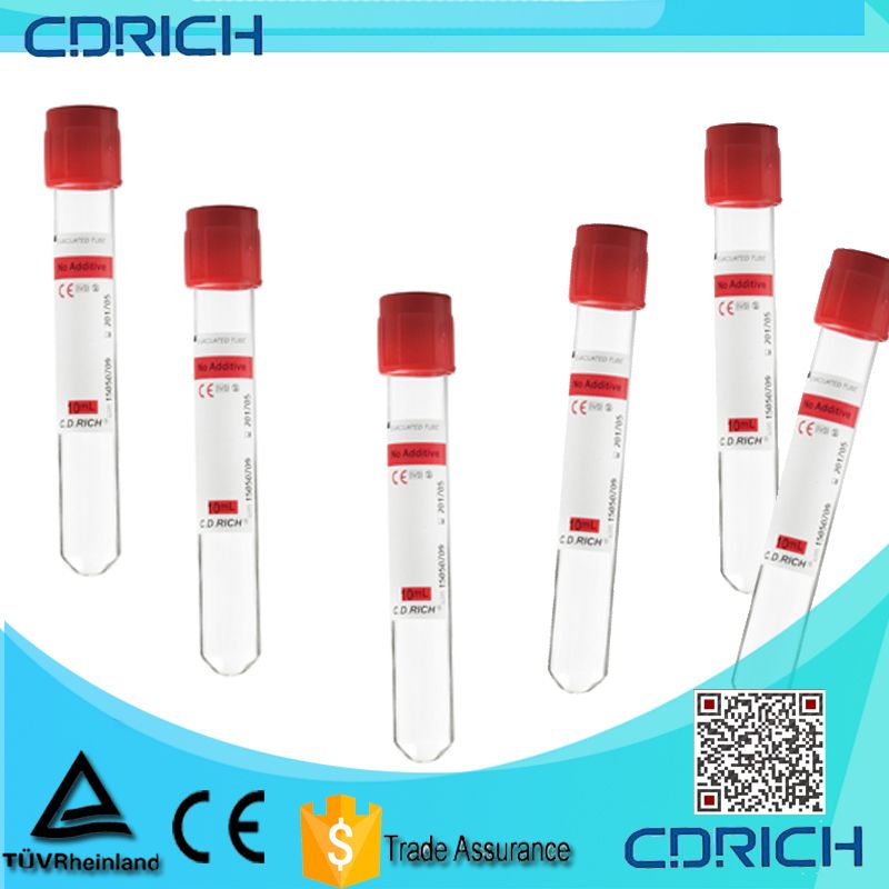 purple  vaccum blood collection tube for cross match test blood type determination and hematology determination