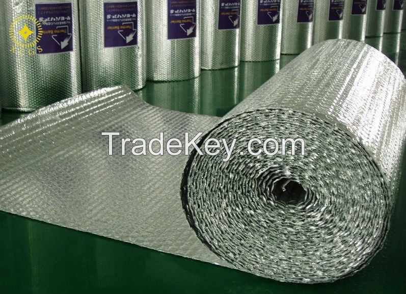 aluminum heat insulation roll/bubble insulation material/foil bubble thermal insulation roll