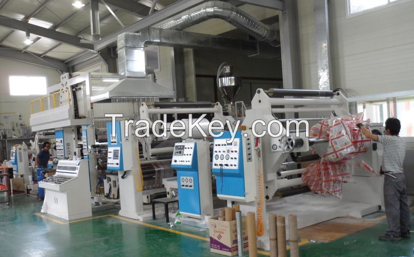 Extrusion Laminating Machine / T-Die Extrusion Machine / PE Coating Machine / Extrusion Lamination Machine / Packaging Machine / Plastic Film Lamination Machine / PE Extrusion Machine