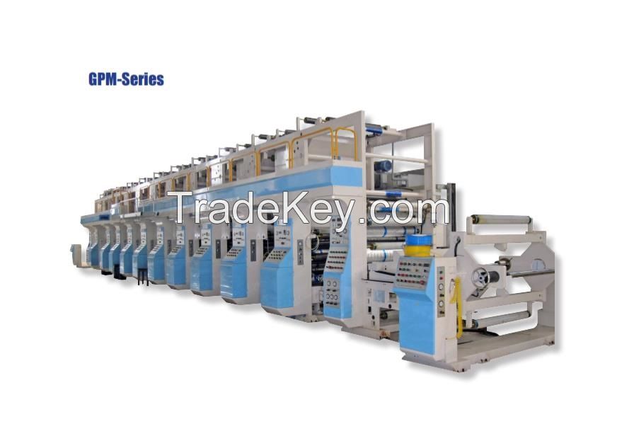 Gravure Printing Machine / Rotogravure Printing Machine / Plastic Film Prinnting Machine / Packaging Machine