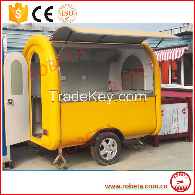 2016 New Arrival High Quality Food Cart /food Truck /mobile Food Cart China Manufacturer 