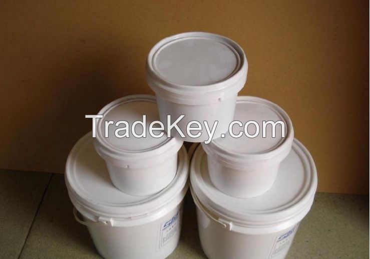 Machine printing white transparent rubber paste for Tshirt screen printing