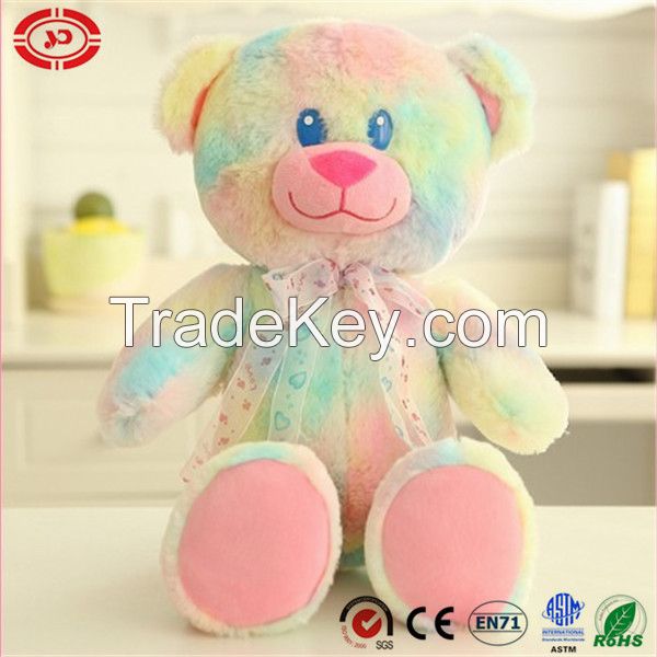 Rainbow Plush Bear New Toy Fancy Kids Gift Soft Teddy