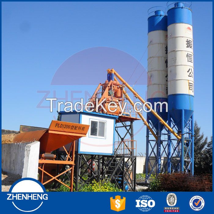 HZS Series 25 m3/h Small Stationary Concrete Batching Plant