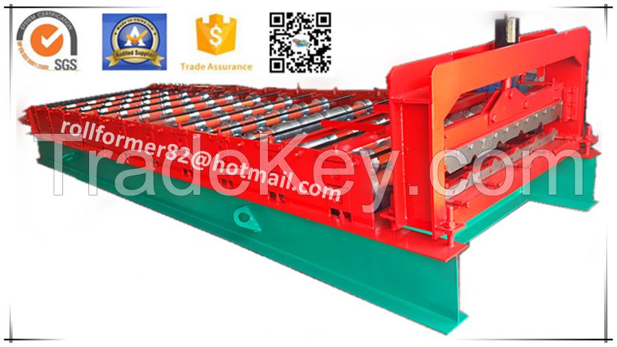 Color Steel Roofing Sheet Roll Forming Machines from China
