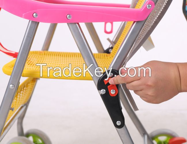 Hand woven children's strollers