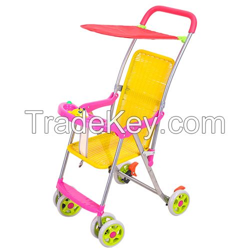 Hand woven children's strollers