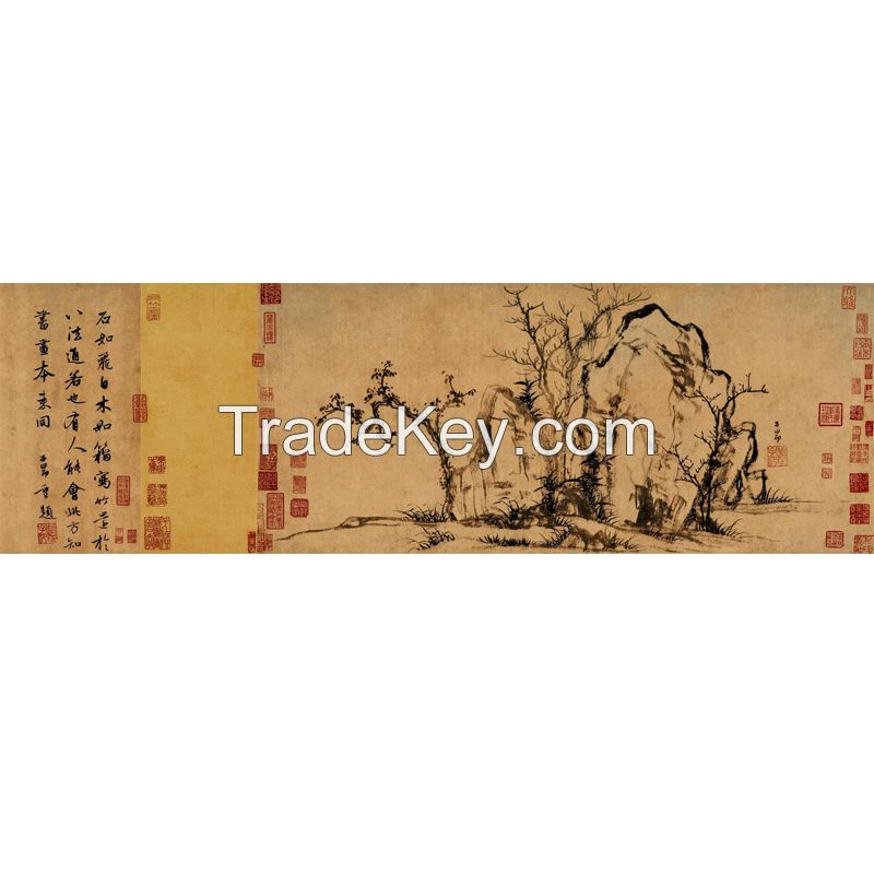 Famous Chinese painting in Chinese imperial palace