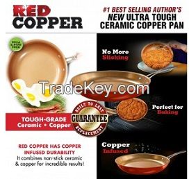 RED COPPER FRY PAN
