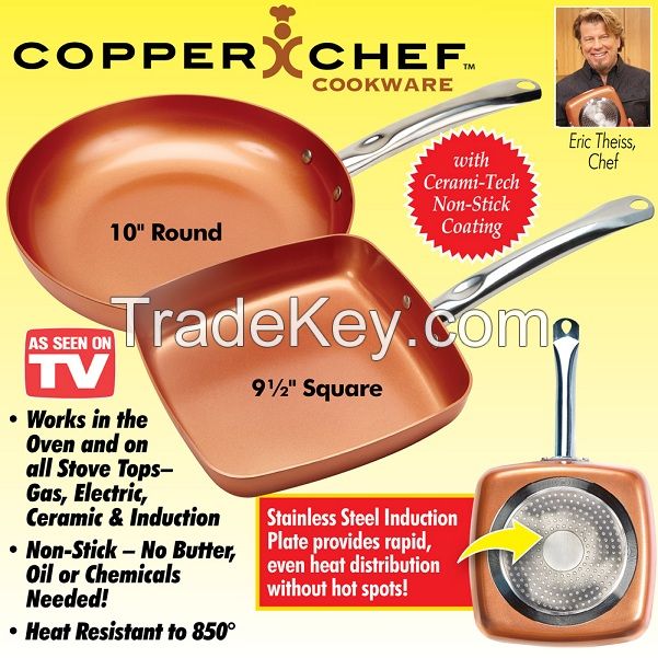 Copper Chef Cookware Non-stick Pans