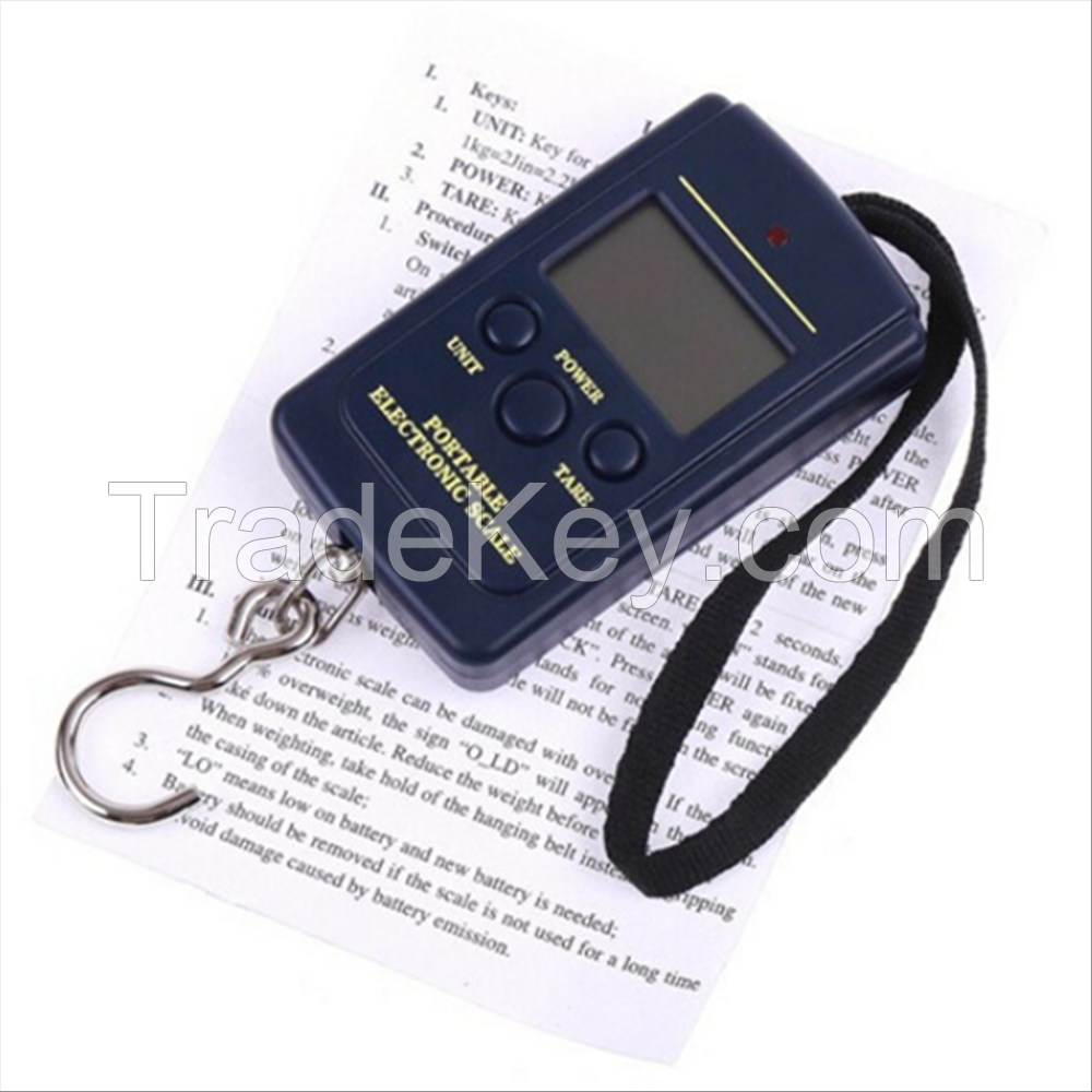 Portable Mini Digital Scale 40kg D=10g