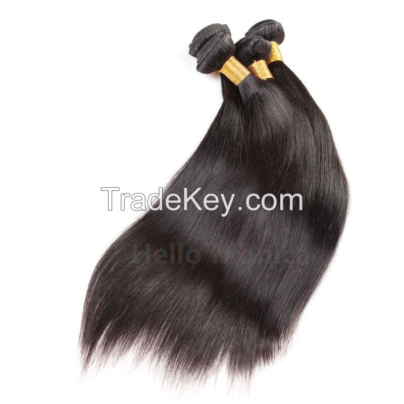 Brazilian virgin straight hair xox remy hair products 100% human hair weaves 3 pcs/a lot ,grade 5A, freeshipping