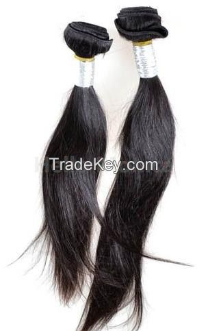 100% Human Hair Weaving Brazilian Virgin Remy Hair Silky Straight Remy Bundles Cheap Hair Extensions Hair Weave