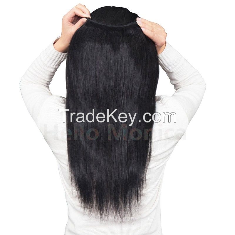 Wholesale Price Brazilian Silky Straight Remy Hair Weave Bundles 3 Pcs/lot Human Hair Extension Straight Thick End