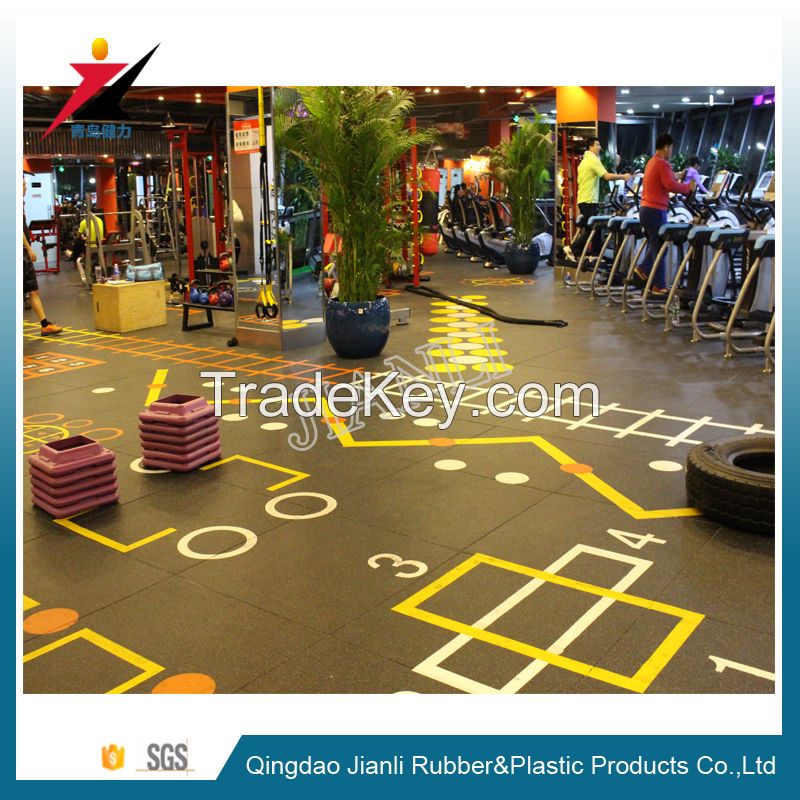 EPDM non-toxic gym rubber floor mat gym rubber floor mat 