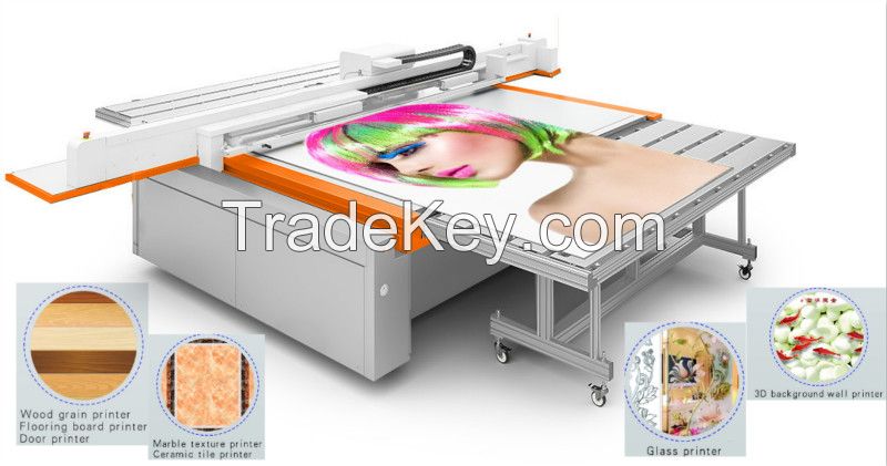WIDE FORMAT UV FLATBED PRINTER FOR INDUSTRIAL PRINTING