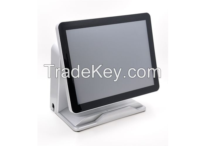 5 Wires Resisitve Touch Screen Pos System HM65 With Dual - Core Double Thread Processor