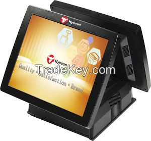 5 Wire Resistive All In One Retail Point Of Sale Touch Screen Computer Dual - Core 1.8GHz